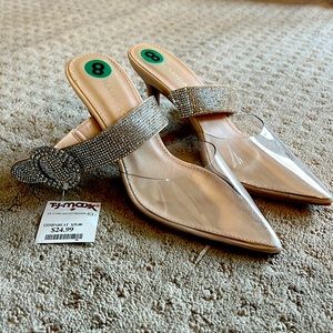 Rampage, Beige Heels.